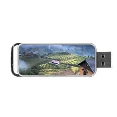 Rock Scenery The H Mong People Home Portable USB Flash (One Side)