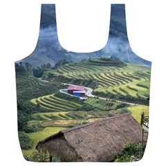 Rock Scenery The H Mong People Home Full Print Recycle Bag (XL)