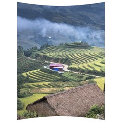 Rock Scenery The H Mong People Home Back Support Cushion