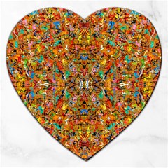 New Stuff 2-2 Jigsaw Puzzle (heart) by ArtworkByPatrick