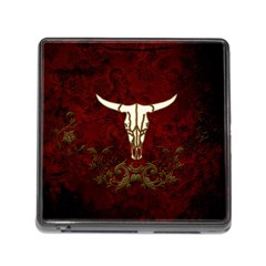 Awesome Cow Skeleton Memory Card Reader (square 5 Slot) by FantasyWorld7