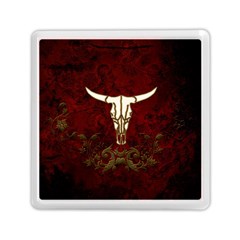 Awesome Cow Skeleton Memory Card Reader (square) by FantasyWorld7