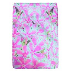 Hot Pink And White Peppermint Twist Flower Petals Removable Flap Cover (s) by myrubiogarden