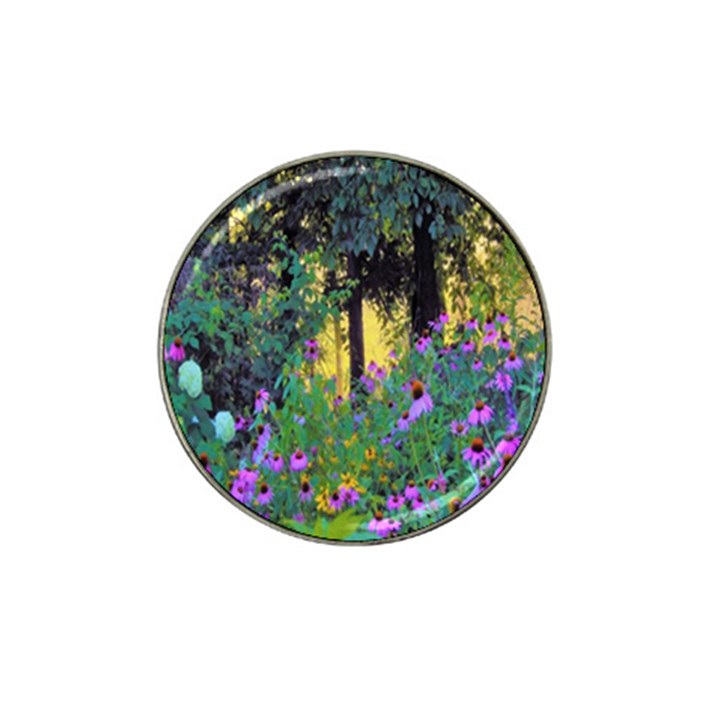 Hazy Morning Sunrise In My Rubio Garden Hat Clip Ball Marker (4 pack)