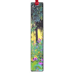 Hazy Morning Sunrise In My Rubio Garden Large Book Marks by myrubiogarden