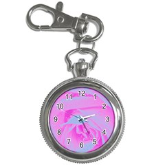 Perfect Hot Pink And Light Blue Rose Detail Key Chain Watches by myrubiogarden