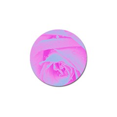 Perfect Hot Pink And Light Blue Rose Detail Golf Ball Marker (10 Pack) by myrubiogarden