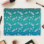 Under the Pea Paisley Pattern Cosmetic Bag (XL) Front