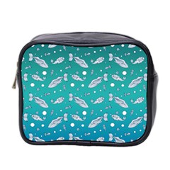 Under The Pea Paisley Pattern Mini Toiletries Bag (two Sides)