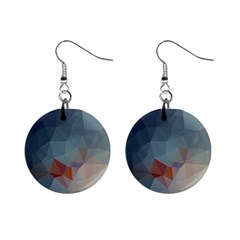 Triangle Geometry Trigonometry Mini Button Earrings by Mariart