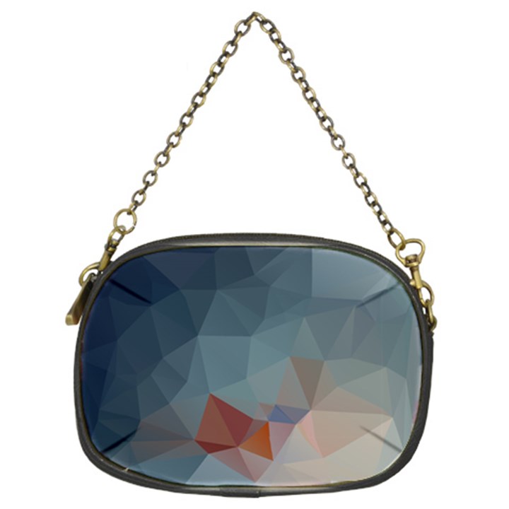 Triangle Geometry Trigonometry Chain Purse (Two Sides)