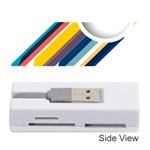 Vector Geometric Polygons And Circles Memory Card Reader (Stick) Front