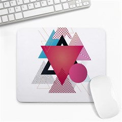 Geometric Line Patterns Large Mousepads by Mariart