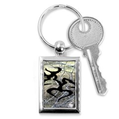 Black Love Browning Deer Camo Key Chains (Rectangle) 