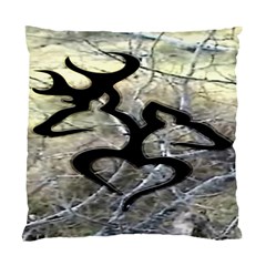 Black Love Browning Deer Camo Standard Cushion Case (One Side)