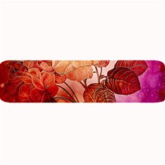 Flower Power, Colorful Floral Design Large Bar Mats by FantasyWorld7