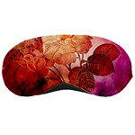 Flower Power, Colorful Floral Design Sleeping Masks Front