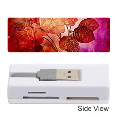 Flower Power, Colorful Floral Design Memory Card Reader (stick) by FantasyWorld7