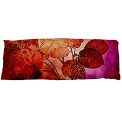 Flower Power, Colorful Floral Design Body Pillow Case (dakimakura) by FantasyWorld7