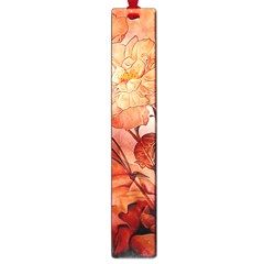 Flower Power, Colorful Floral Design Large Book Marks by FantasyWorld7