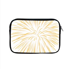 Yellow Firework Transparent Apple Macbook Pro 15  Zipper Case by Mariart