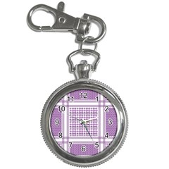 Purple Geometric Headdress Key Chain Watches by Mariart