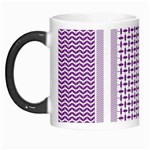 Purple Geometric Headdress Morph Mugs Left