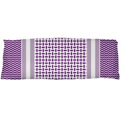 Purple Geometric Headdress Body Pillow Case Dakimakura (two Sides) by Mariart