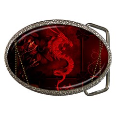 Wonderful Red Chinese Dragon Belt Buckles by FantasyWorld7