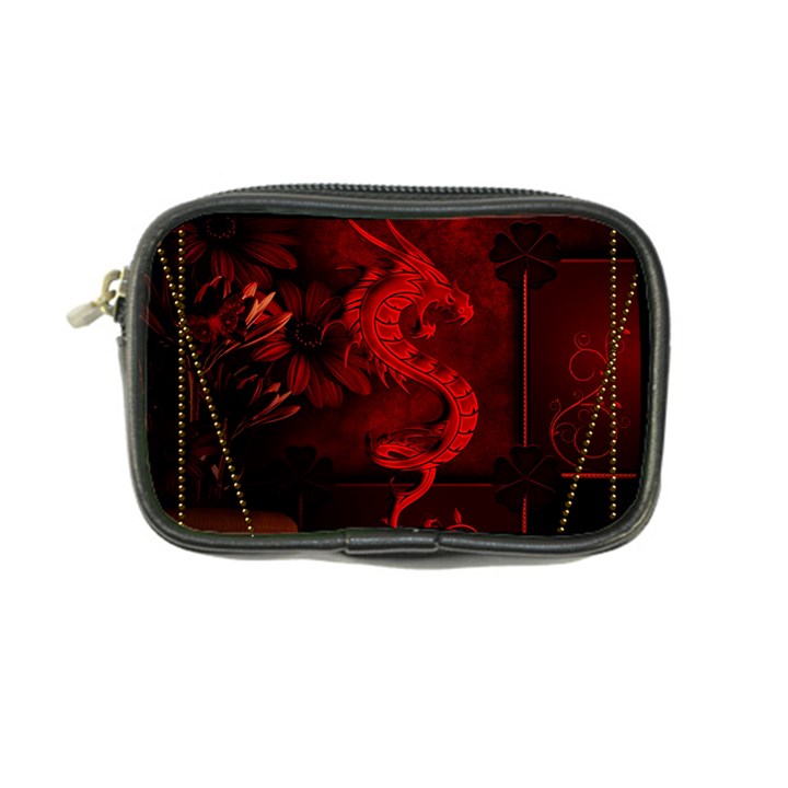 Wonderful Red Chinese Dragon Coin Purse