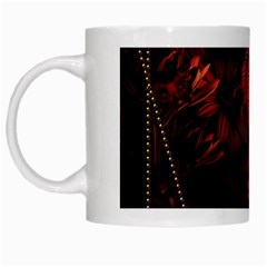 Wonderful Red Chinese Dragon White Mugs by FantasyWorld7