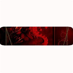 Wonderful Red Chinese Dragon Large Bar Mats by FantasyWorld7