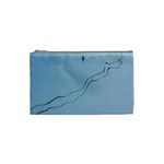 Airplane Airplanes Blue Sky Cosmetic Bag (Small) Front