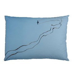 Airplane Airplanes Blue Sky Pillow Case (two Sides) by Mariart