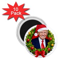 Trump Wraith Make Christmas Trump Only Sticker Trump Wrait Pattern13k Red Only 1 75  Magnets (10 Pack)  by snek