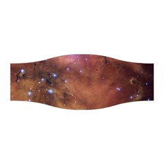 Cosmic Astronomy Sky With Stars Orange Brown And Yellow Stretchable Headband