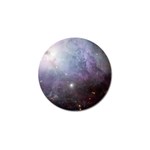 Orion Nebula pastel violet purple turquoise blue star formation  Golf Ball Marker (4 pack) Front