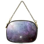 Orion Nebula pastel violet purple turquoise blue star formation  Chain Purse (Two Sides) Front