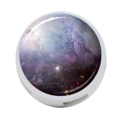 Orion Nebula Pastel Violet Purple Turquoise Blue Star Formation  4-port Usb Hub (one Side)