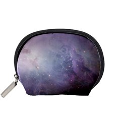 Orion Nebula Pastel Violet Purple Turquoise Blue Star Formation Accessory Pouch (small)