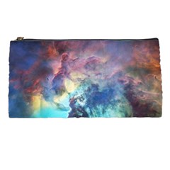 Lagoon Nebula Interstellar Cloud Pastel Pink, Turquoise And Yellow Stars Pencil Cases