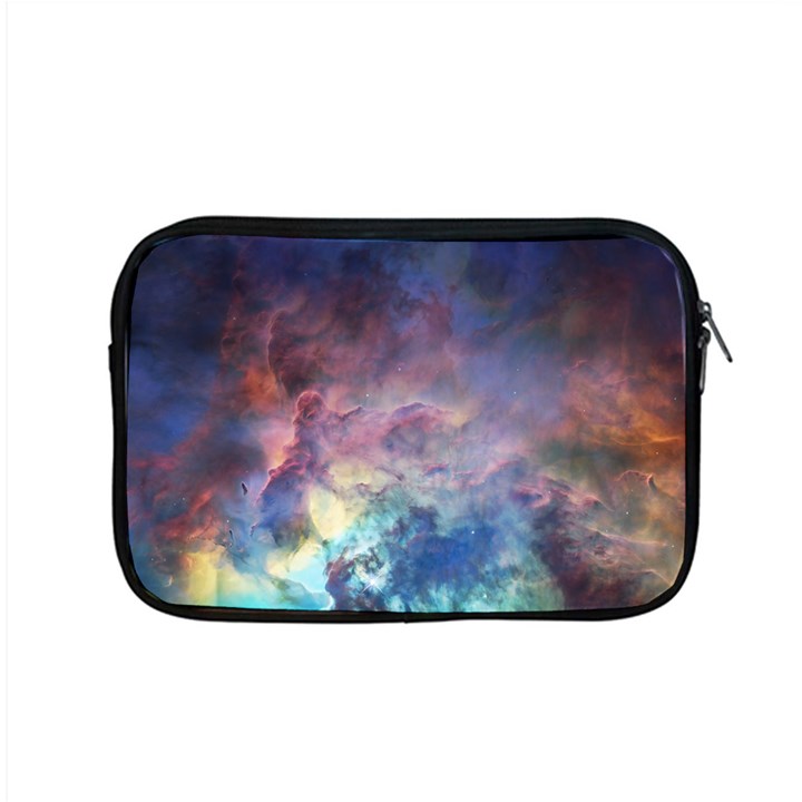 Lagoon Nebula Interstellar Cloud Pastel pink, turquoise and yellow stars Apple MacBook Pro 15  Zipper Case