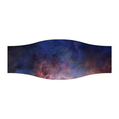 Lagoon Nebula Interstellar Cloud Pastel Pink, Turquoise And Yellow Stars Stretchable Headband