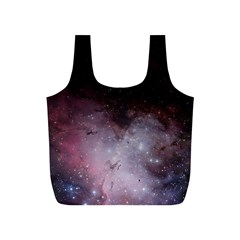 Eagle Nebula Wine Pink And Purple Pastel Stars Astronomy Full Print Recycle Bag (s) by genx