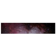 Eagle Nebula Wine Pink And Purple Pastel Stars Astronomy Small Flano Scarf by genx