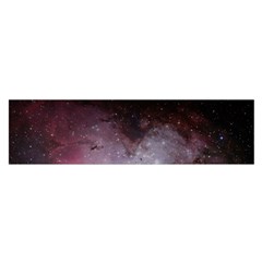 Eagle Nebula Wine Pink And Purple Pastel Stars Astronomy Satin Scarf (oblong) by genx