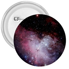 Eagle Nebula Wine Pink And Purple Pastel Stars Astronomy 3  Buttons by genx