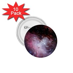 Eagle Nebula Wine Pink And Purple Pastel Stars Astronomy 1 75  Buttons (10 Pack) by genx