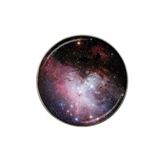 Eagle Nebula Wine Pink And Purple Pastel Stars Astronomy Hat Clip Ball Marker