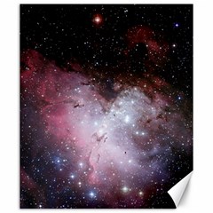 Eagle Nebula Wine Pink And Purple Pastel Stars Astronomy Canvas 20  X 24 